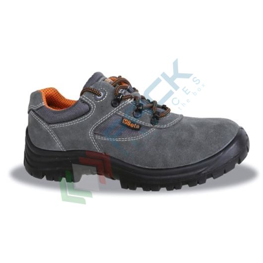 Scarpe antinfortunistiche da lavoro BETA, S1P SRC, basse, in pelle scamosciata in mesh