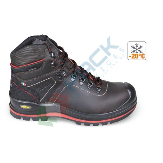 Scarpe alte in pelle idrorepellente con battistrada in gomma VIBRAM® EU 42 - Art. 7294HMC 42