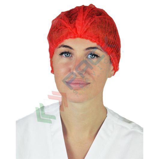 Cuffie monouso in TNT di polipropilene (PP) 14 g/mq, plissettate, conf. 200 pz