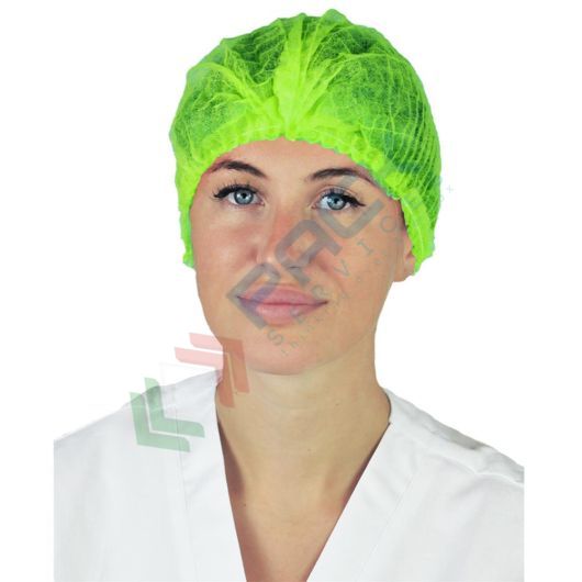 Cuffie monouso in TNT di polipropilene (PP) 14 g/mq, plissettate, conf. 200 pz