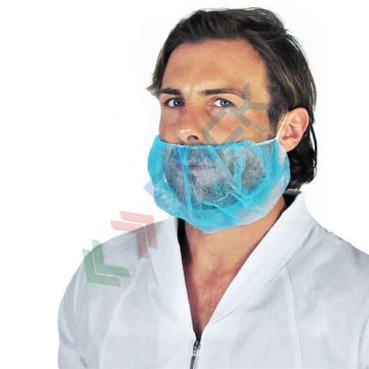 [COPB-A] Copribarba monouso in TNT di polipropilene (PP), 14 g/mq, conf. 100 pz