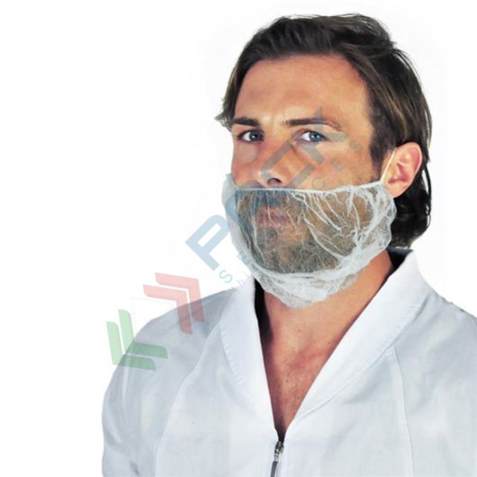 [COPB-B] Copribarba monouso in TNT di polipropilene (PP), 14 gr/mq, conf 100 pz