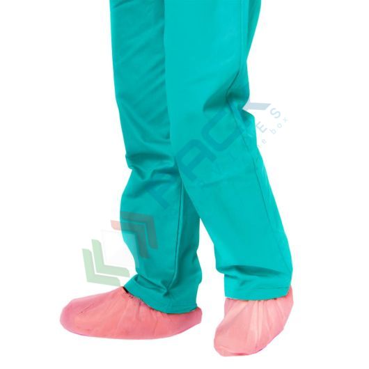 [CPS30-RO] Copriscarpe monouso in polietilene (CPE), 30 micron, conf. 100 pz