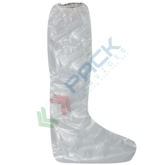 [CPS80-TR] Copriscarpe monouso in polietilene (LDPE), 80 micron, conf. 50 pz