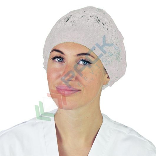 [CTNT7-B] Cuffie monouso in TNT di polipropilene (PP) 14 g/mq, tonde, conf. 100 pz