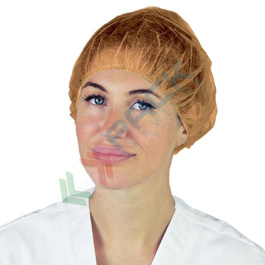 [CTNT7-M] Cuffie monouso in TNT di polipropilene (PP) 14 g/mq, tonde, conf. 100 pz