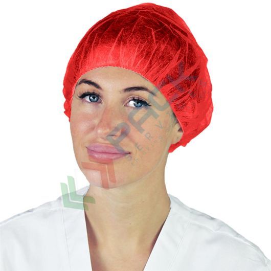 [CTNT7-R] Cuffie monouso in TNT di polipropilene (PP) 14 g/mq, tonde, conf. 100 pz