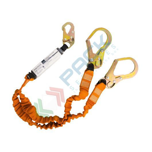 Cordino doppio per 140 kg con assorbitore