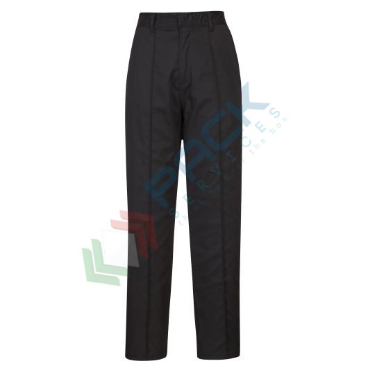 Pantalone da lavoro da donna, tessuto Kingsmill 65% Poliestere + 35% Cotone, 210 gr, elasticizzati e resistenti per il massimo comfort, vestibilità regular, colore nero