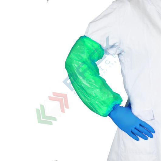 Manicotto monouso in polietilene (LDPE), lunghezza 40 cm, conf. 100 pz