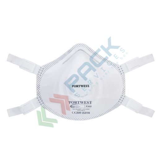 [P305WHR] Mascherina FFP3 Dolomia Con Valvola Premium - 5 pz