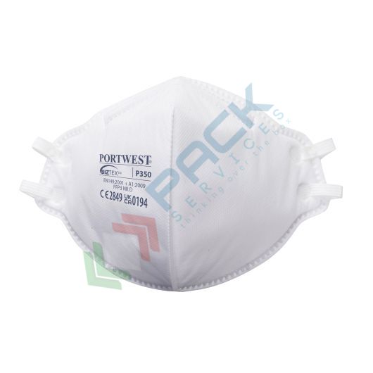 [P350WHR] Mascherina Pieghevole Dolomia Senza Valvola FFP3 20 pz