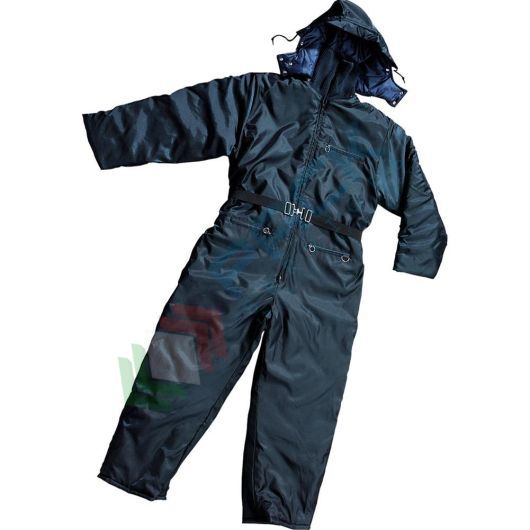 Tuta da lavoro antifreddo 100% nylon Oxford, imbottitura in poliestere