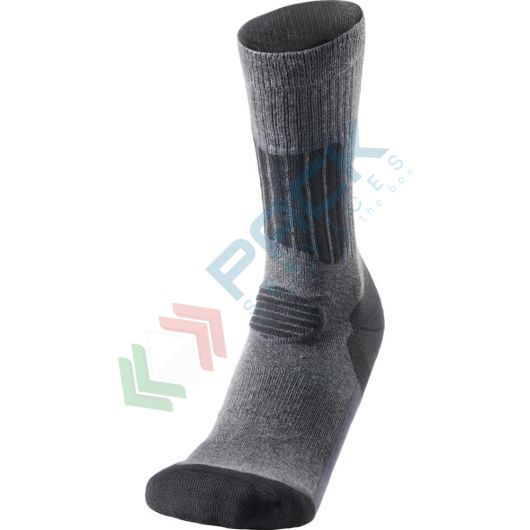 [UB-545048/47/49] Calze da lavoro tecniche, 70% cotone - 23% poliammide - 6% Cordura®- 1% elastan. Colore grigio/nero. Taglia 47/49