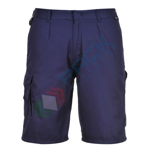 [S790NARS] Bermuda da lavoro Combat, 65% poliestere + 35% cotone, 210 gr, colore blu navy