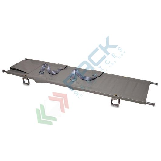 [BAR13024-2] Barella pieghevole in 2 parti in alluminio, portata 120 Kg, certificata DIN 13024