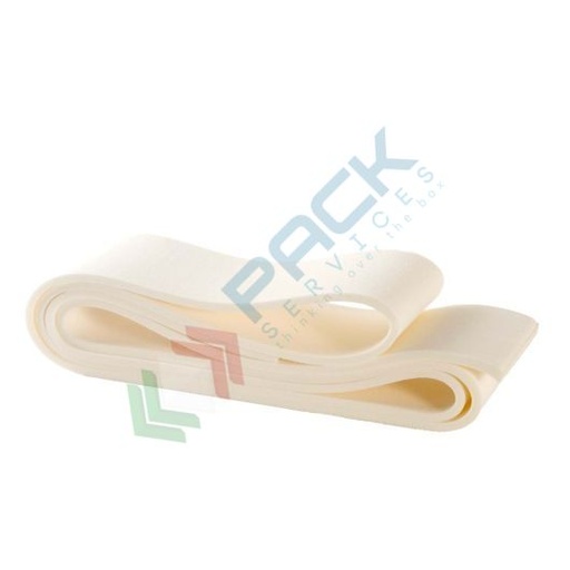 [BEND-SCM] Striscia in schiuma di gomma dallelevata permeabilità allaria, facilmente sagomabile, Mis. cm 8 x 200 x 0,5