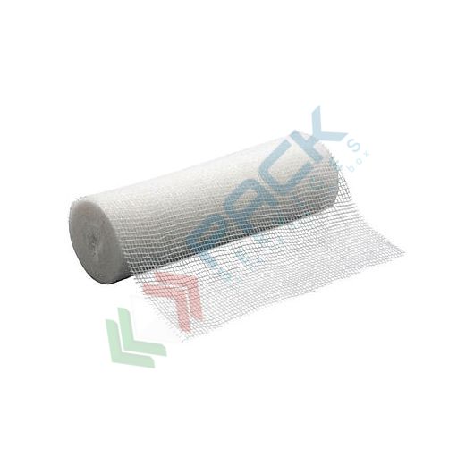 [BEND-X02] Benda garza orlata in cotone, Mis. 2 m x 5 cm, per il fissaggio di medicazioni