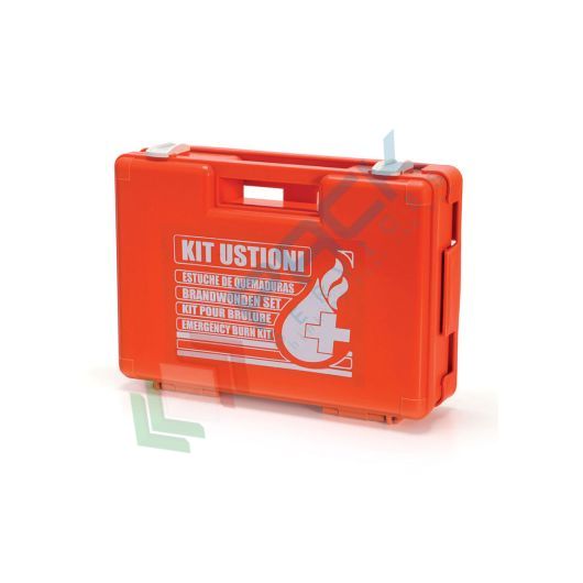 Cassetta pronto soccorso in plastica per ustioni, Mis. 32 x 23 x 8,3 cm