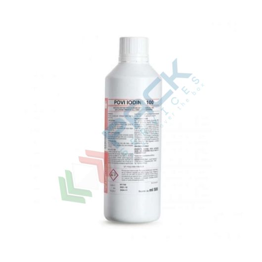 [IODO-500] Iodopovidone disinfettante antisettico e antibatterico PMC, flacone da 500 ml