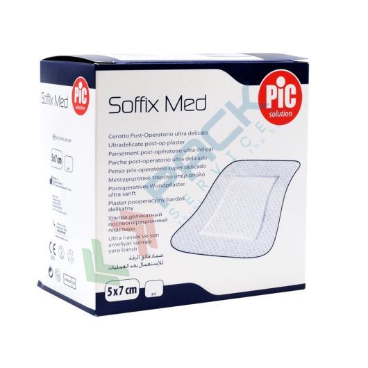 [UB2095] Cerotti adesivi sterili, Mis. 5 x 7 cm, ideali per la medicazione, conf. 5 pz