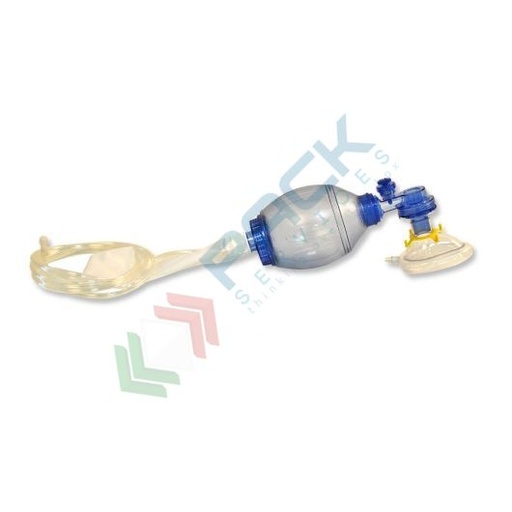 [PALR-1630] Pallone di rianimazione in PVC, ideale per adulti, volume 1630 ml