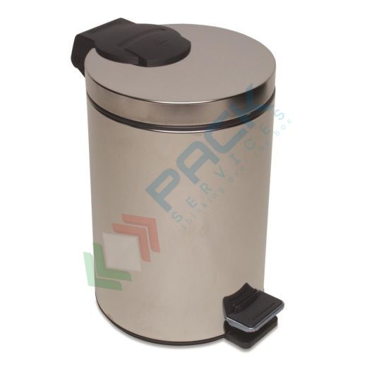 [PATI12] Portarifiuti a pedale in acciaio inox 12 Litri, con secchio interno estraibile