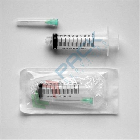 Siringa monouso sterile con ago eccentrico, 20 ml, conf. 50 pz