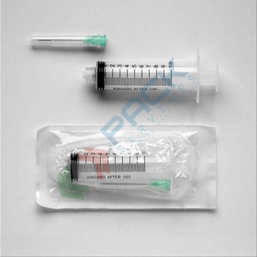 [SIRS-A20] Siringa monouso sterile con ago eccentrico, 20 ml, conf. 50 pz