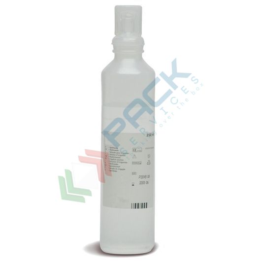[SSAL-250] Soluzione salina sterile monouso per il lavaggio di ferite, flacone 250 ml