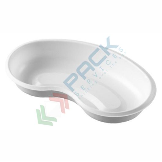 Bacinella reniforme realizzata in polipropilene (PP), Mis. 190 L x 79 P x 38 H mm