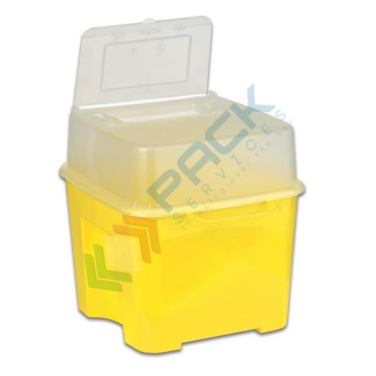 Contenitore per una corretta e sicura eliminazione di siringhe e aghi usati, capacità 3,5 Lt