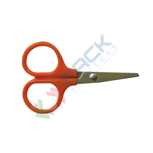 [UB530] Forbici con manico in plastica e lame in acciaio inox, Mis. 9 cm