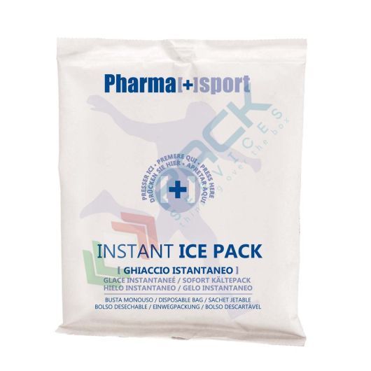 Ghiaccio istantaneo monouso in sacchetto di plastica