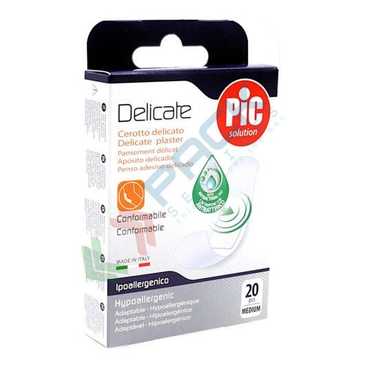 [UB3000] Cerotto delicato con tampone antibatterico, Mis. 19 x 72 cm, conf. 20 pz