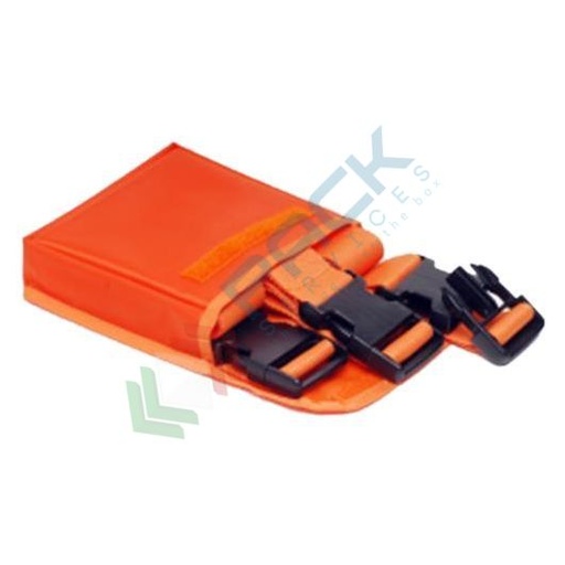 [UB9640] Set composto da 3 cinghie di sicurezza per immobilizzare il paziente
