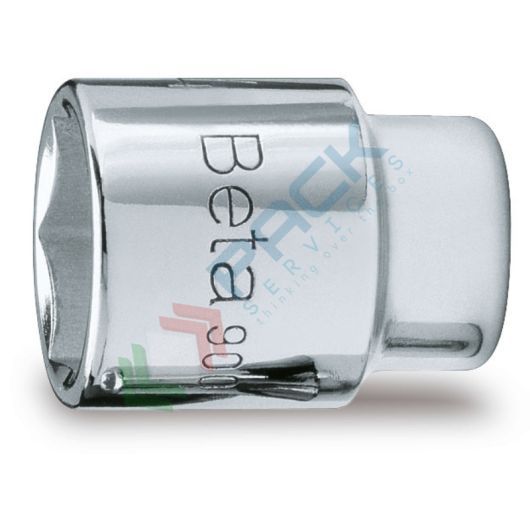 [009000080] Chiavi a bussola con attacco quadro femmina 1/4" bocca esagonale, cromate mm 8 - Art. 900 8