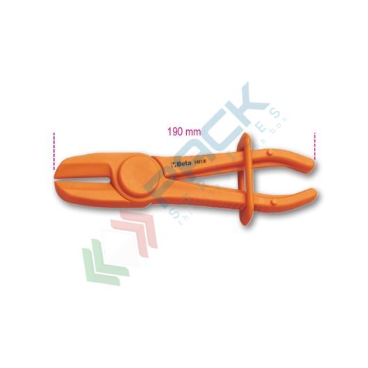 Pinza in plastica per occlusione tubi e manicotti Ø mm 15÷25 - Art. 1481PL/B