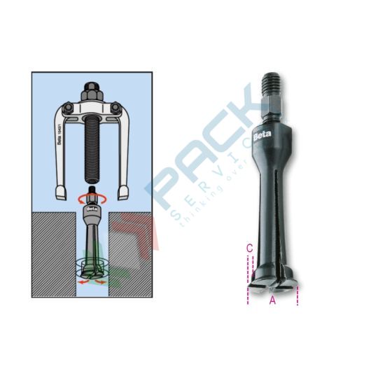 Espansori a settori per interni A min÷max mm 25÷30 - Art. 1544/5