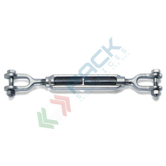 [080090008] Tenditori a due forcelle zincati Ø mm M8 - Art. 8009Z M8