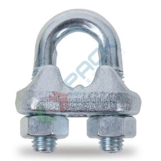 [080160020] Morsetto per fune in acciaio zincato Ø mm 20 - Art. 8016 20