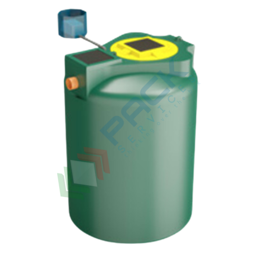 [IFA-01200/L] Impianto a fanghi attivi, A.E. 5, Mis. Ø 1100 x 1350 H mm, corpo liscio, capacità 1200 Lt