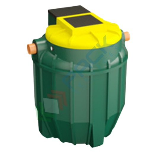 [IFA-01600/N] Impianto a fanghi attivi, A.E. 10, Mis. Ø 1250 x 1650 H mm, corpo nervato, capacità 1600 Lt