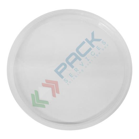 Coperchio in plastica (PP), chiusura a pressione per barattolo 870 ml (Cod. Art. LUL-00870)
