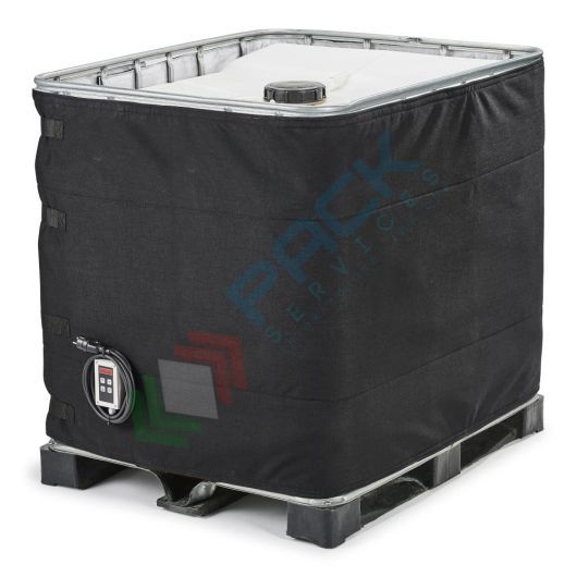 Riscaldatore per cisternetta IBC 1000 Lt, potenza 1300 W, tensione 110 V, un termostato 0-40 °C