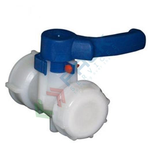 [VALFAR-GAS] Valvola a farfalla 2" filettatura GAS per cisterne in plastica