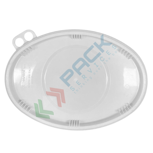 [VDR06000-0VLCOP] Coperchio in plastica (PP) a pressione con anelli per l'apertura, per secchio ovale 6 Lt (VDR06000-0VL)