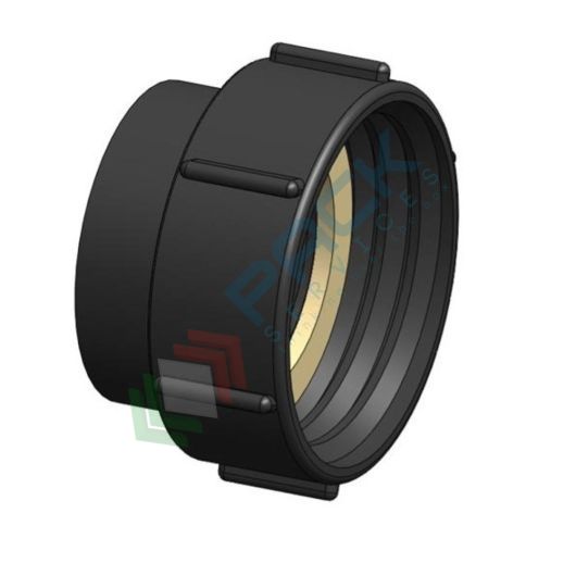 [RIDGAS-1/5P] Riduzione FF 1"1/2 filettatura DIN/GAS, guarnizione in EPDM