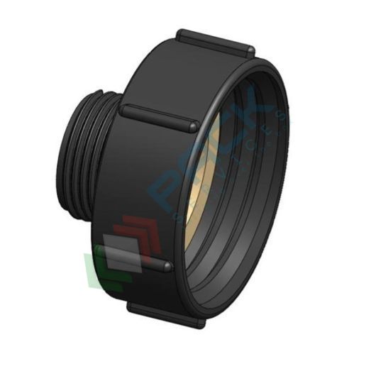 Riduzione MF 1" filettatura DIN/GAS, guarnizione in EPDM