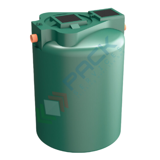 [SDOC-00500/F] Separatore di oli a coalescenza con filtro estraibile, Mis. Ø 1000 x 1000 H mm, capacità 500 Lt